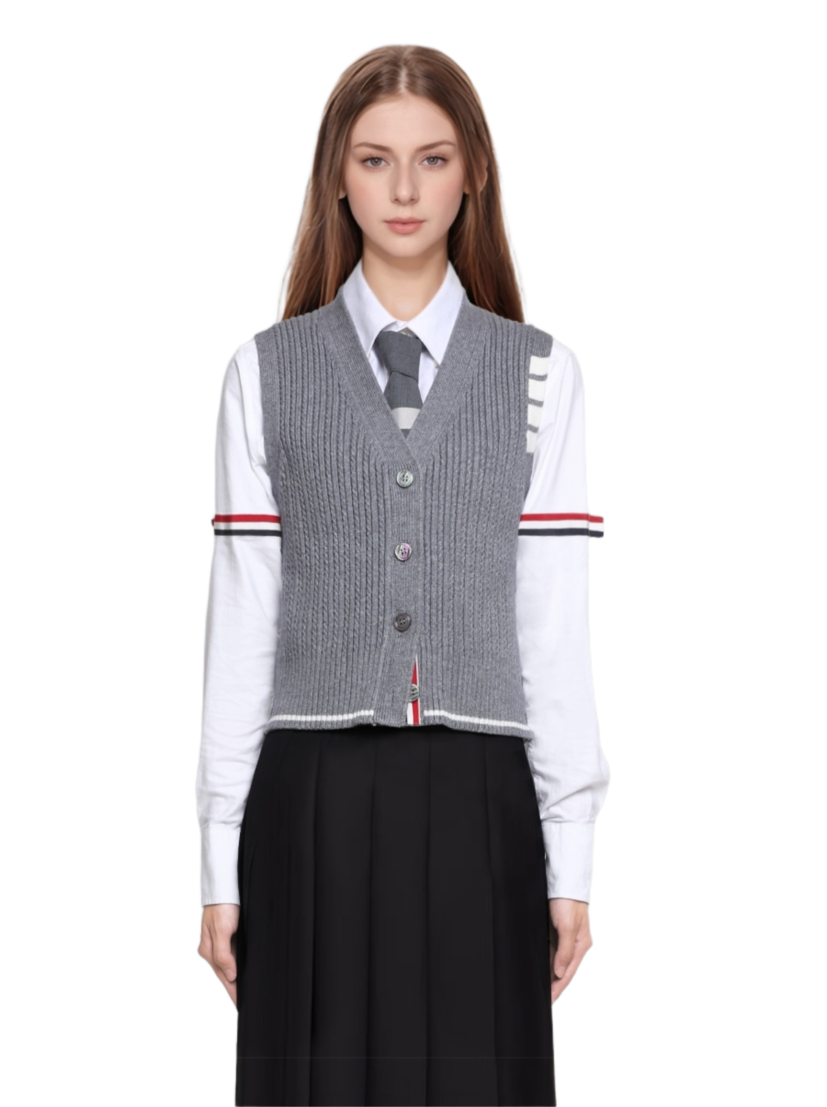 THOM Ribbon knitted cardigan(复制) THOM TREND