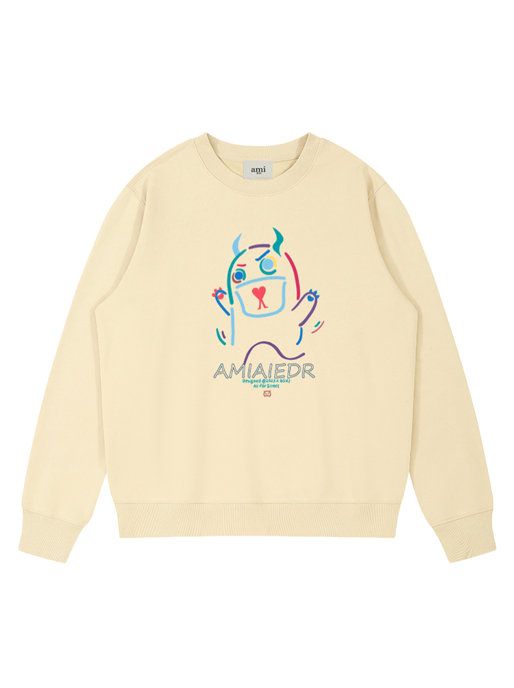 Unisex printed sweatshirt(副本) THOM TREND