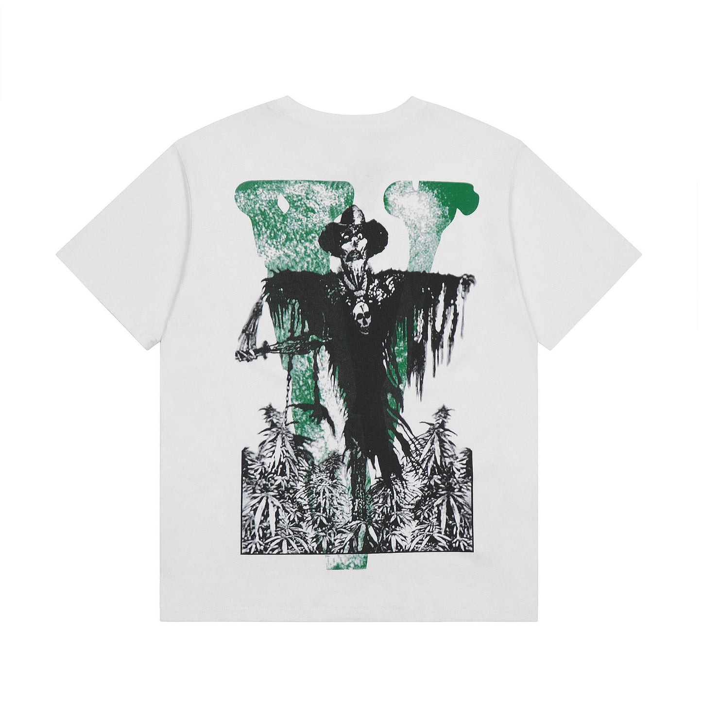 Scarecrow embroidered T-shirt