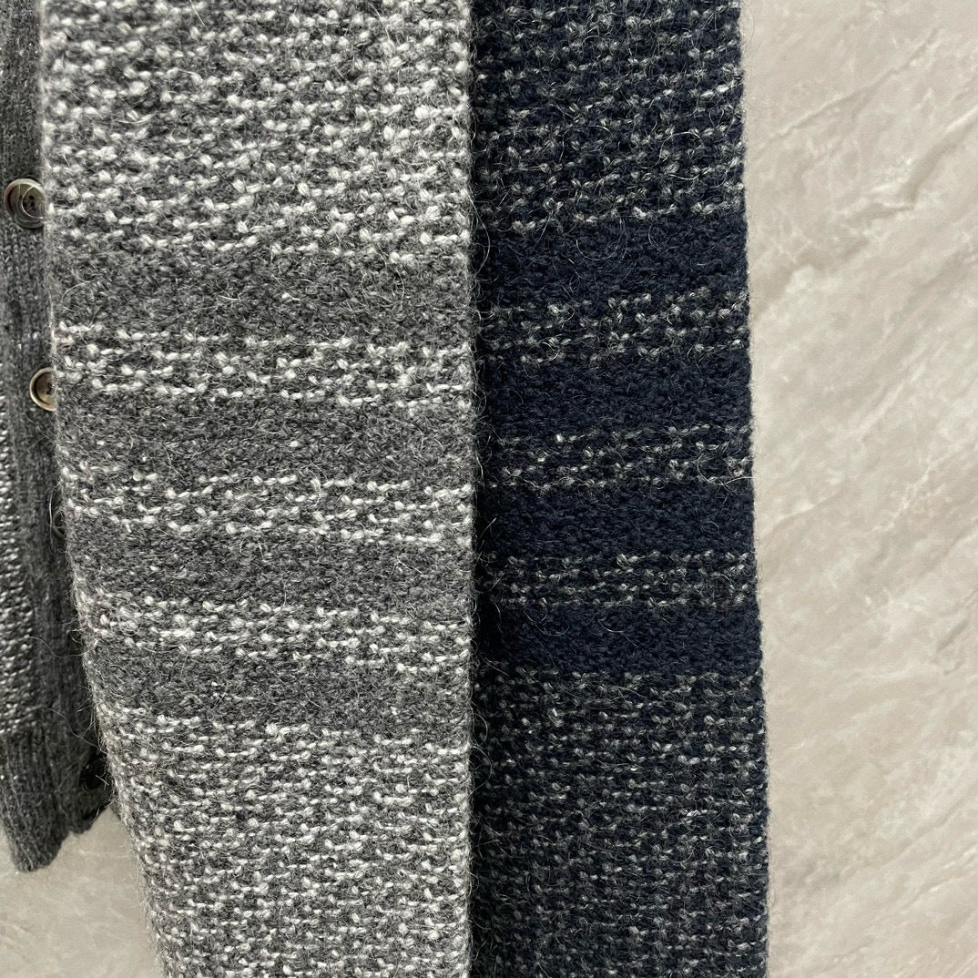 2025SS Snowflake Chunky Knit Cardigan