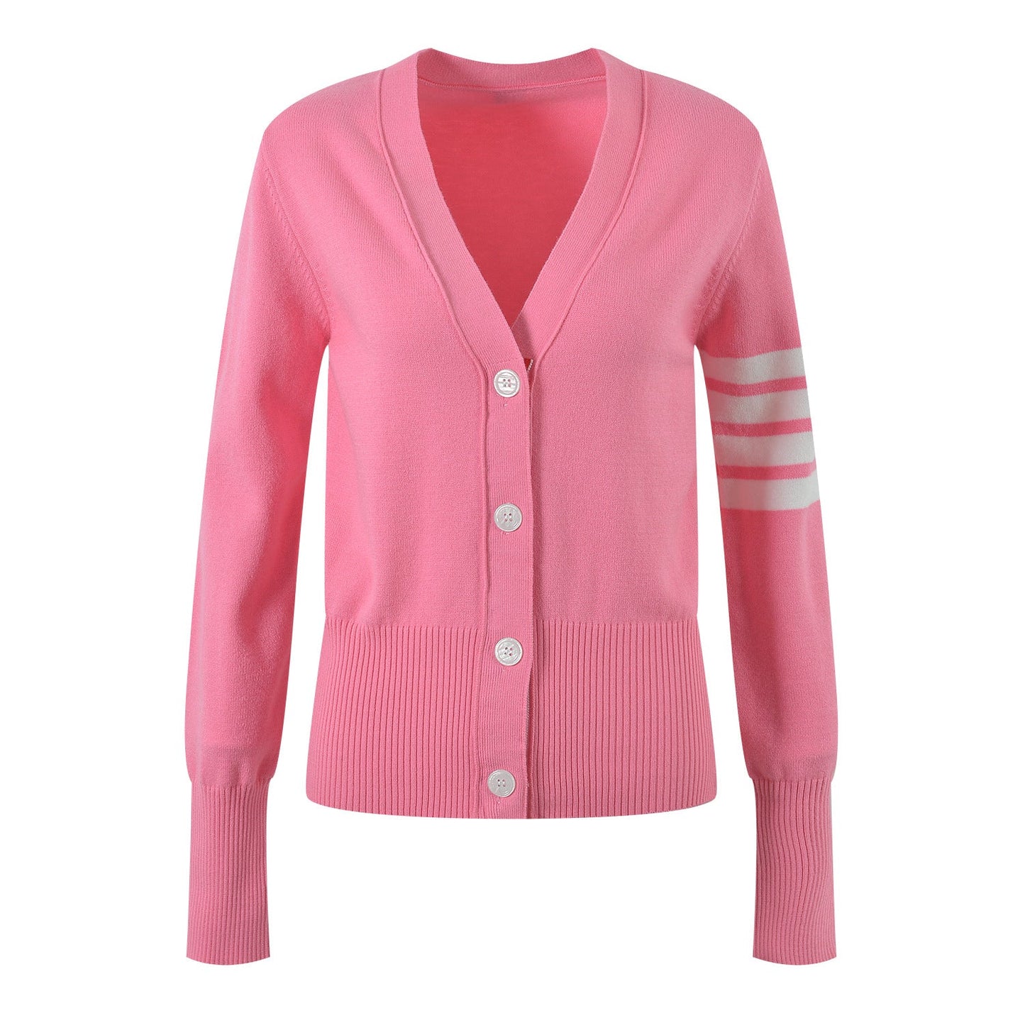 V-neck knitted cardigan(复制) THOM TREND
