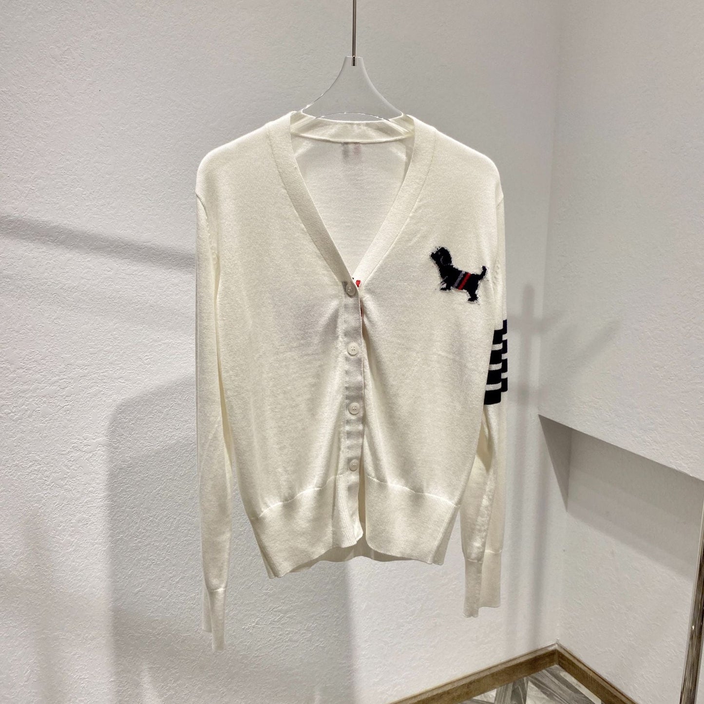 Women's jacquard cardigan sweater(副本) THOM TREND