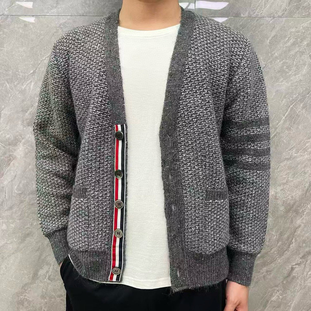 2025SS Snowflake Chunky Knit Cardigan