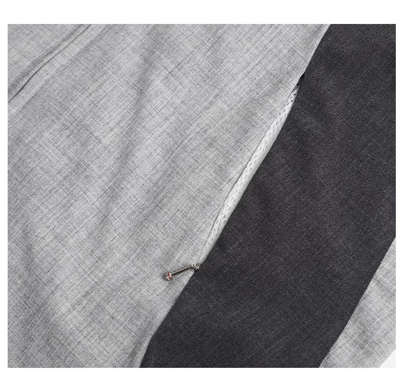 Men's gold button outer placket coat(副本) THOM TREND