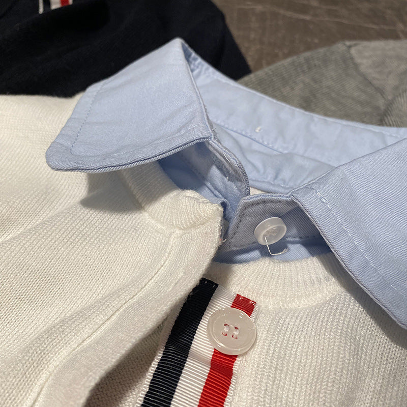 Women's polo neck short sleeve(副本) THOM TREND