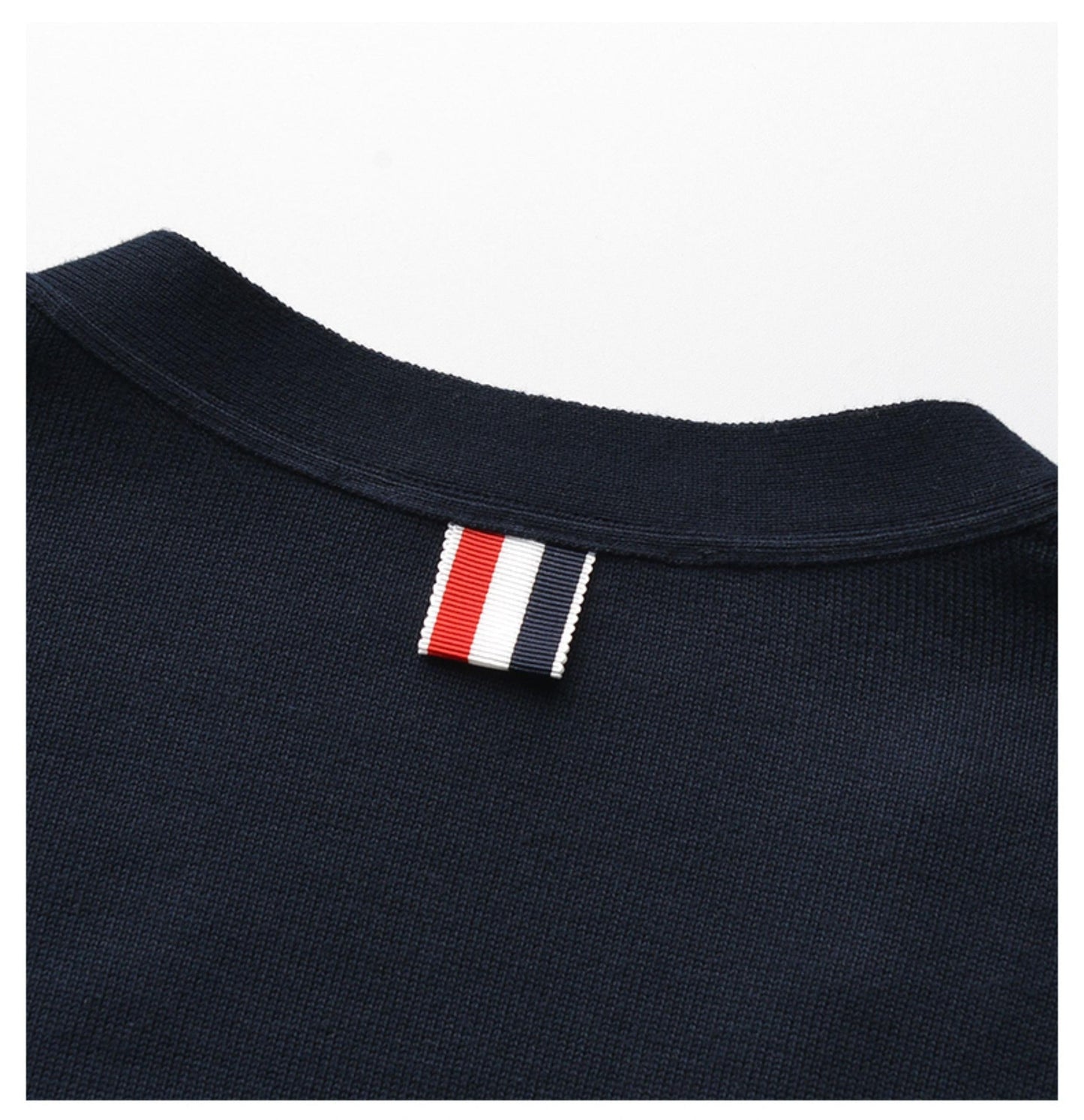 2025SS Women'sCropped knitted cardigan THOM TREND