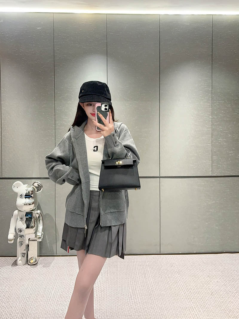 2025SS Twin Bird Zip-Up Hoodie THOM TREND