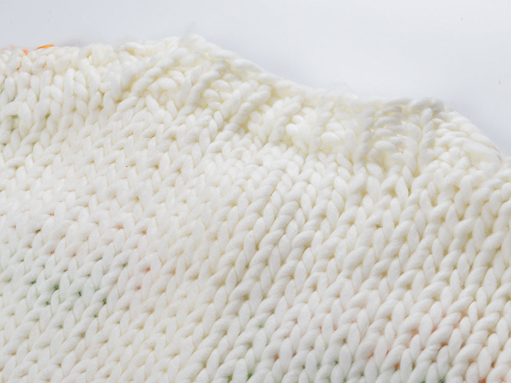 2025SS 3D flower sweater jacket THOM TREND