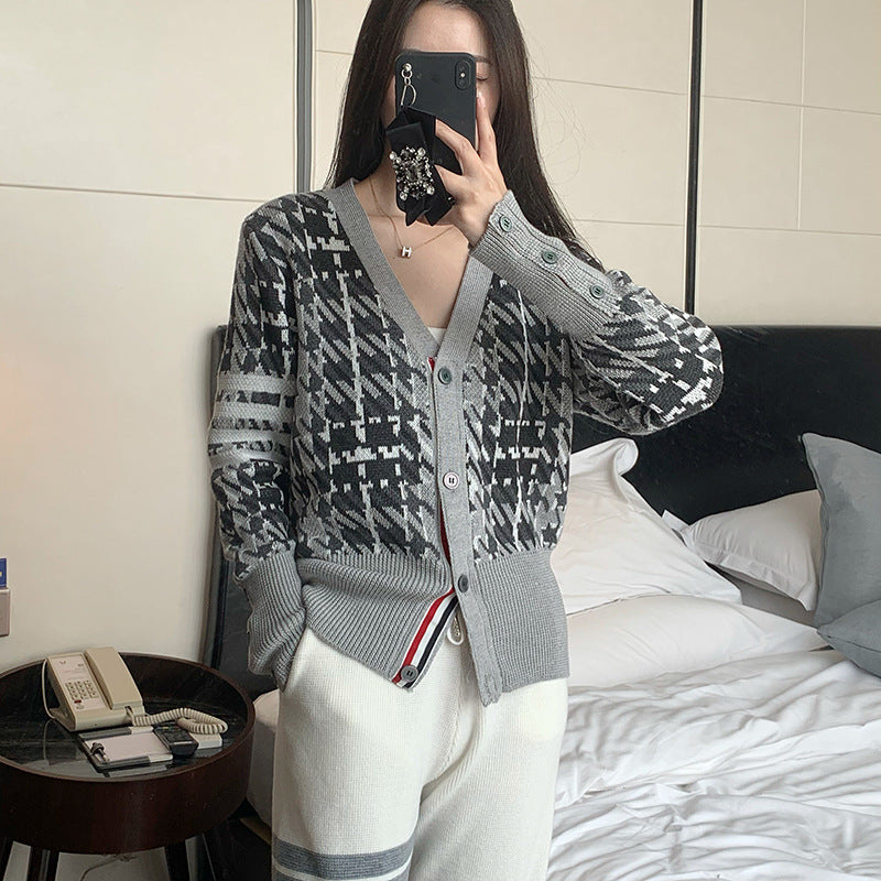 Women's wool crew neck sweater(复制) THOM TREND