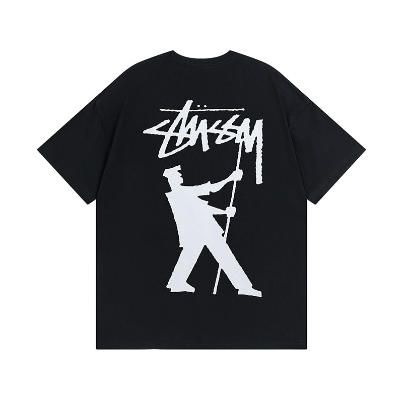 cartoon print T-shirt