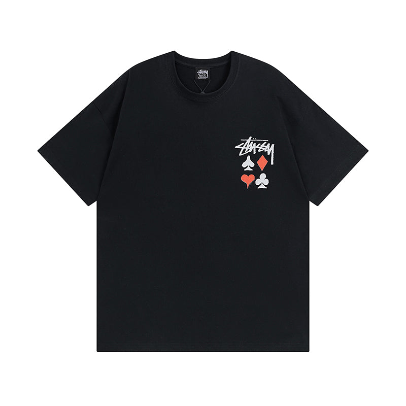 Poker number short sleeves