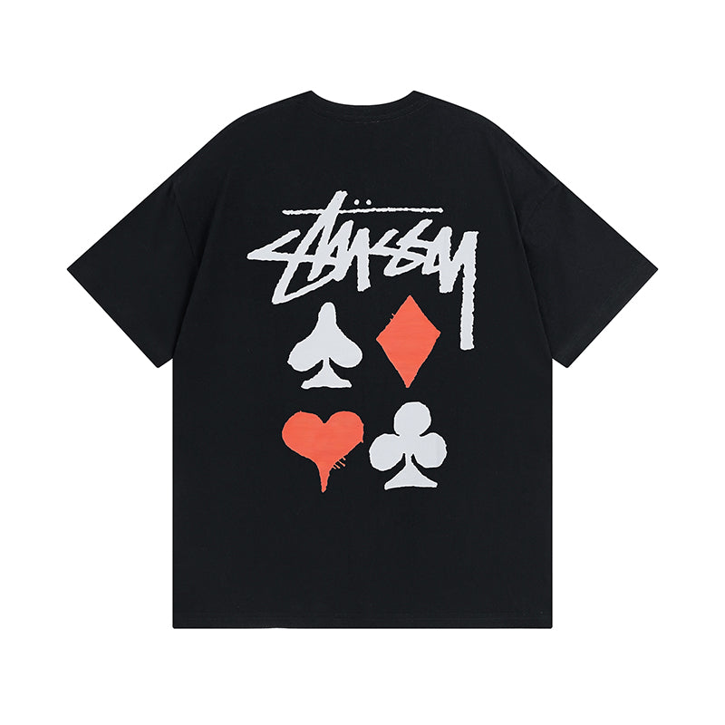 Poker number short sleeves