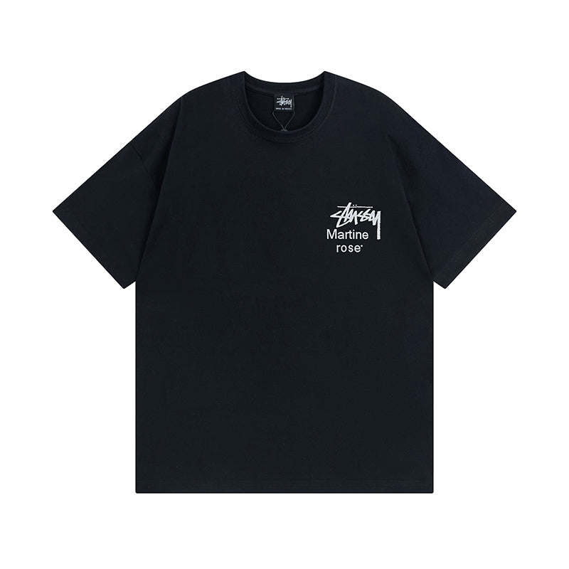 Unisex character print short-sleeved T-shirt