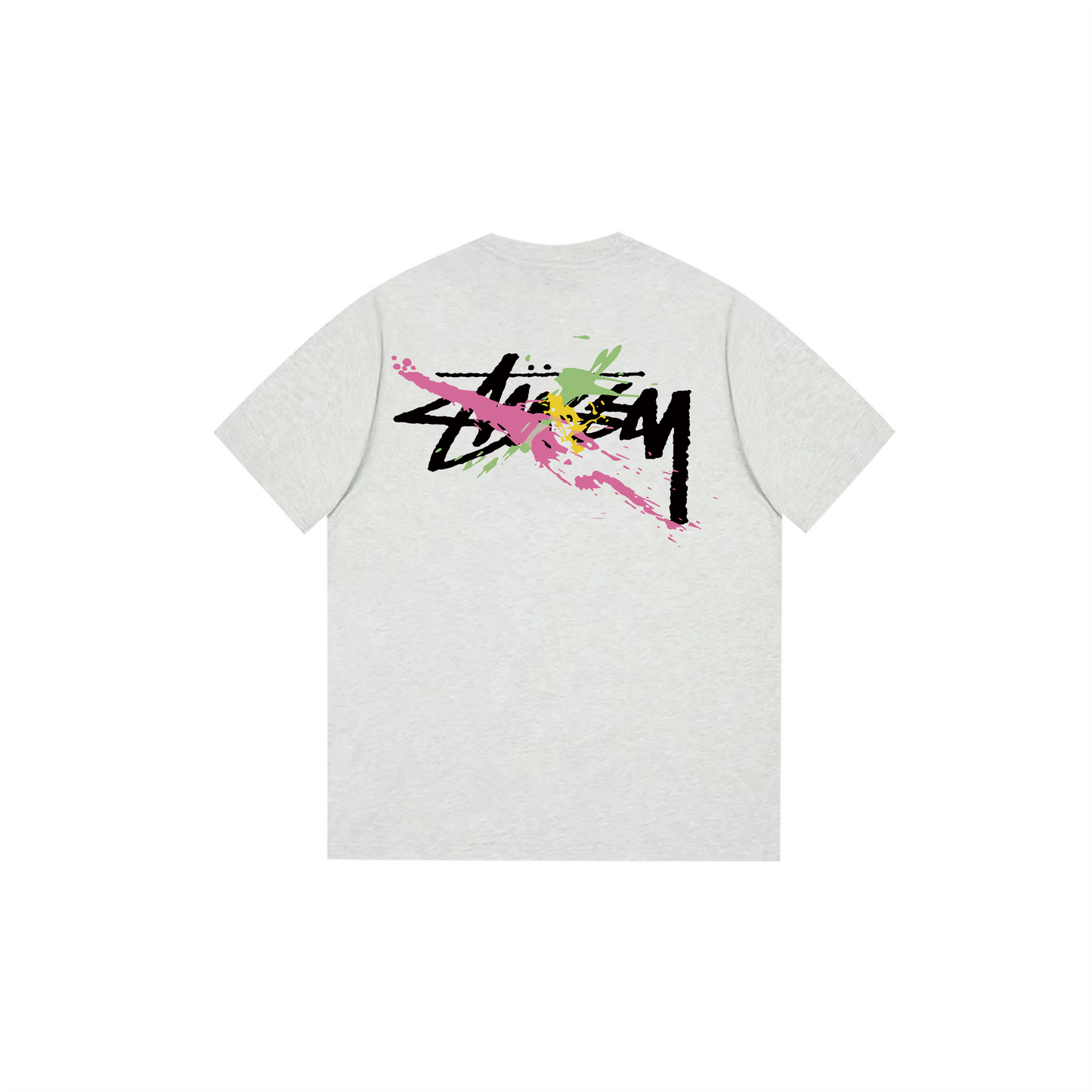 Colorful letter print T-shirt