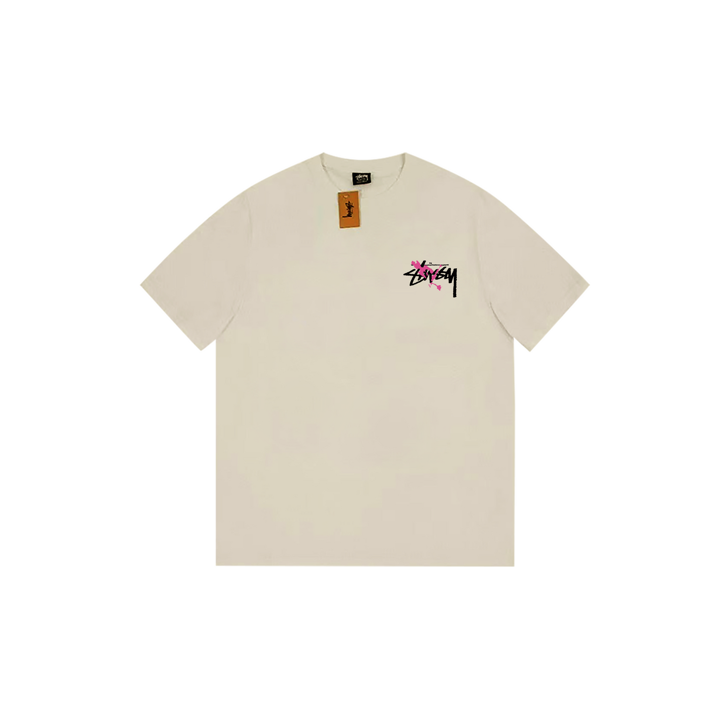 Colorful letter print T-shirt