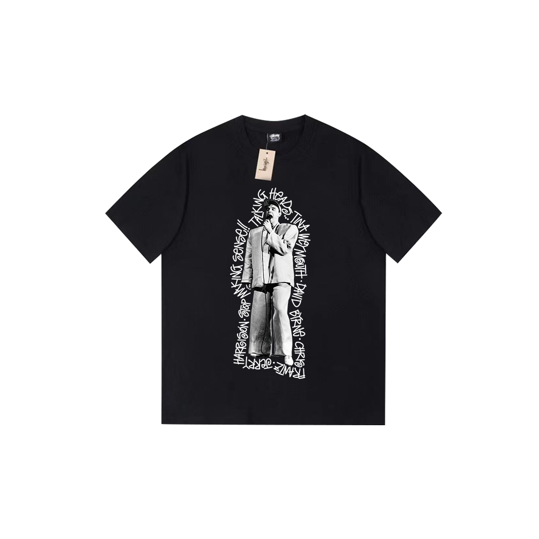 Portrait silhouette short sleeves