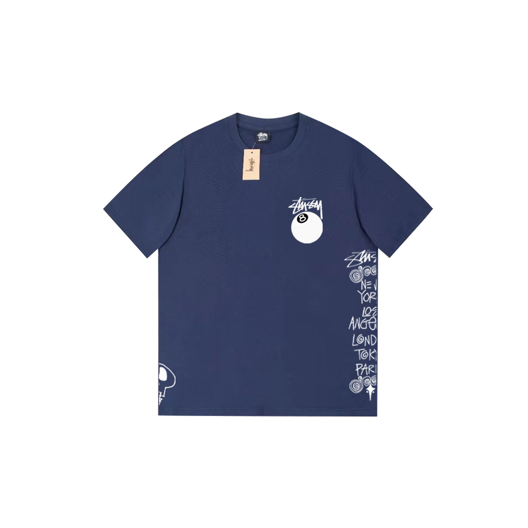 8-ball printed T-shirt