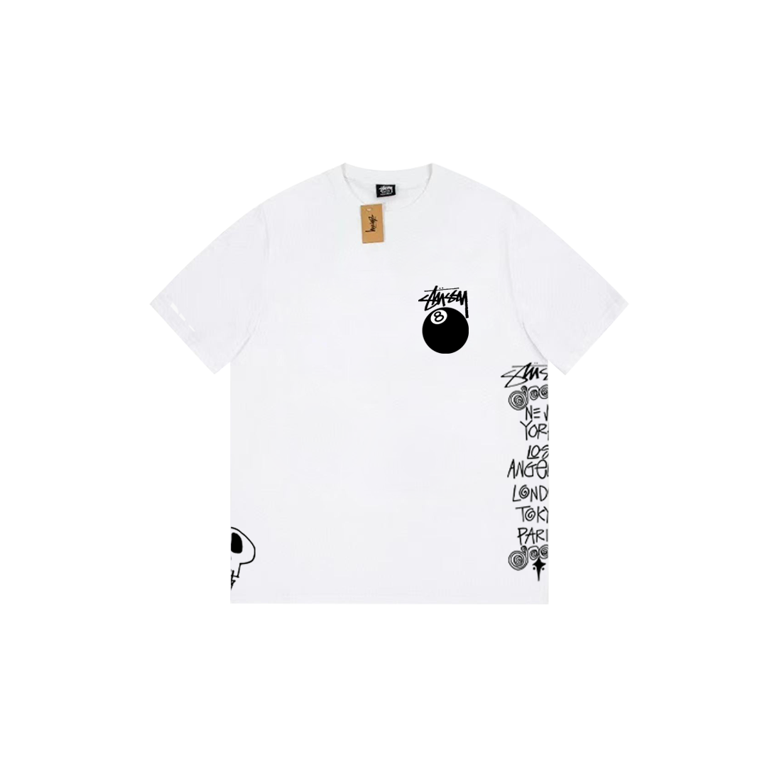 8-ball printed T-shirt