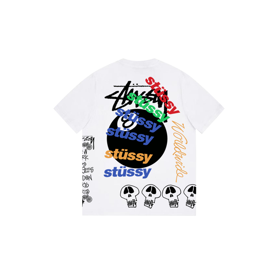 8-ball printed T-shirt