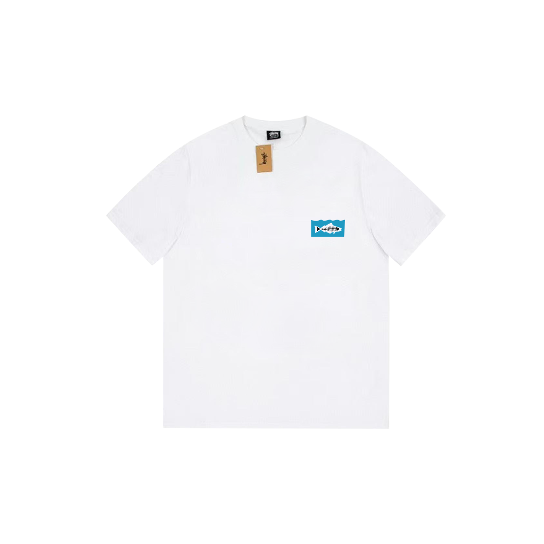 skull print T-shirt