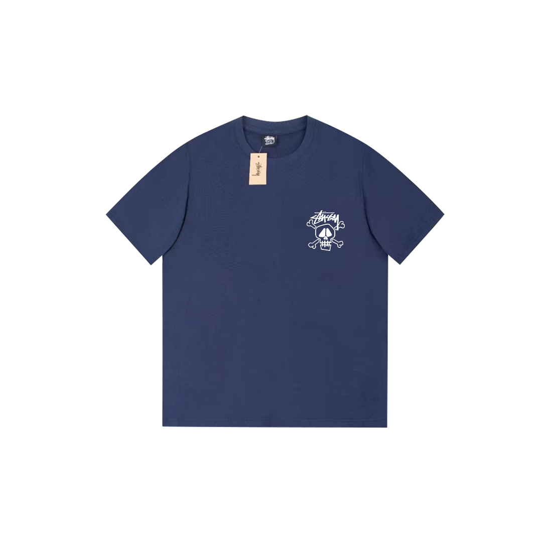 skull print T-shirt