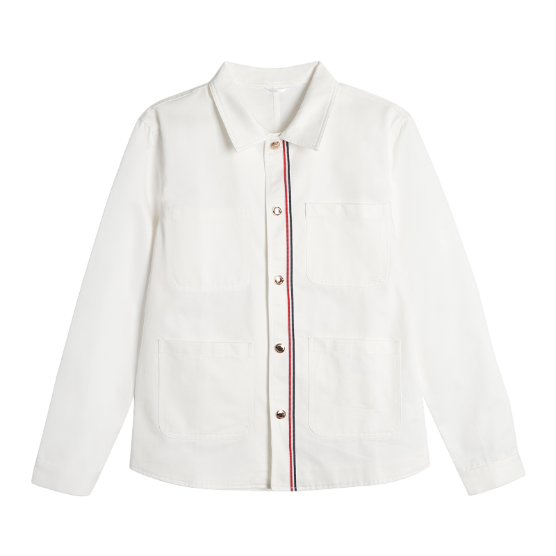 Men's colorblock denim jacket(副本) THOM TREND