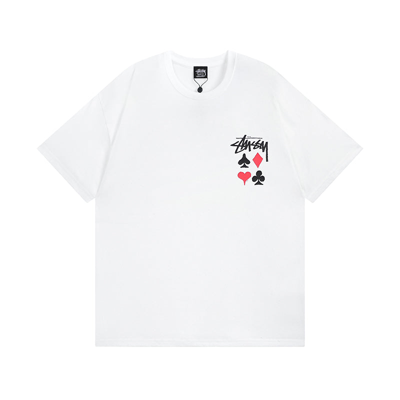 Poker number short sleeves