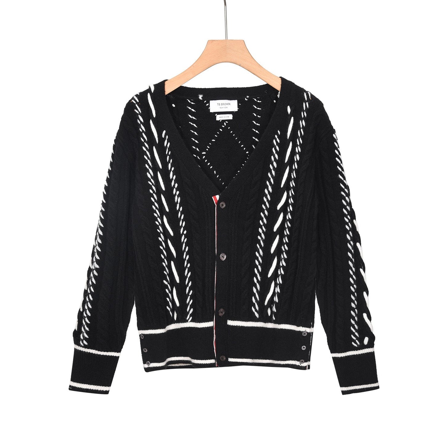 2025SS V-neck wool coat THOM TREND