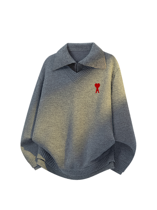 Faux two-piece sweater THOM TREND