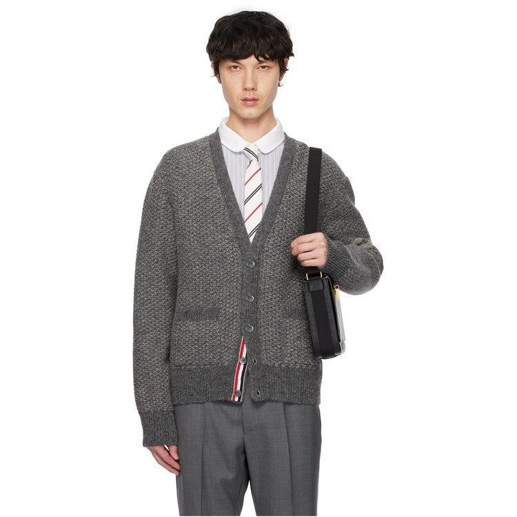 2025SS Snowflake Chunky Knit Cardigan