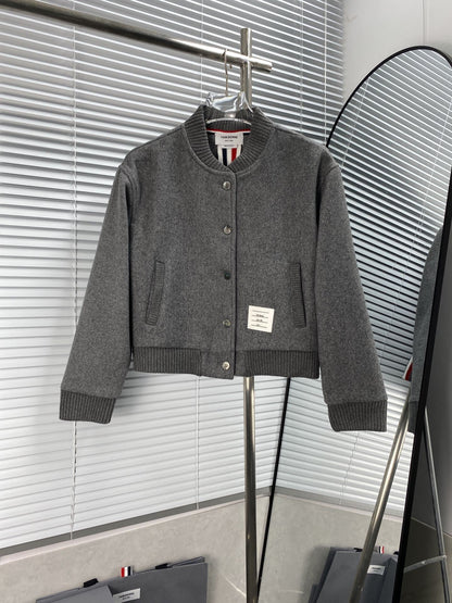 2025SS  Back webbing bomber jacket THOM TREND