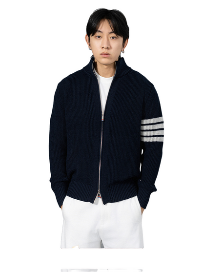 2025SS Stand collar cardigan THOM TREND