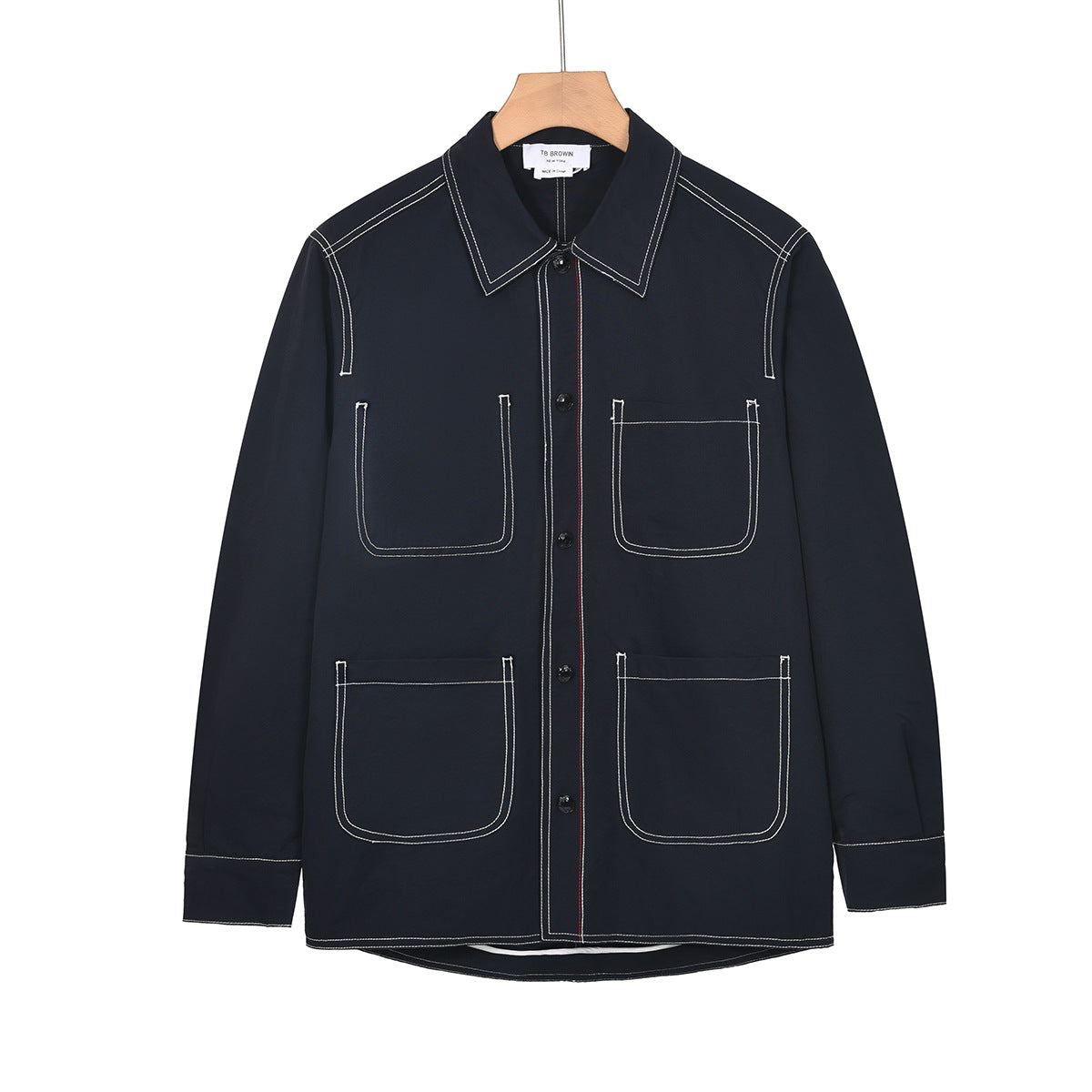 2025SS lapel striped jacket THOM TREND