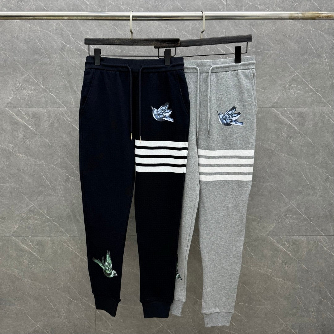 2025SS Canary embroidered sweatpants THOM TREND