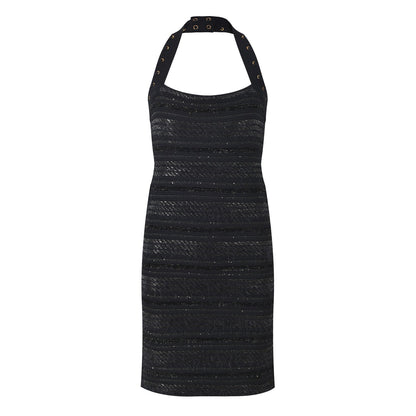 2025SS Tweed halterneck dress THOM TREND