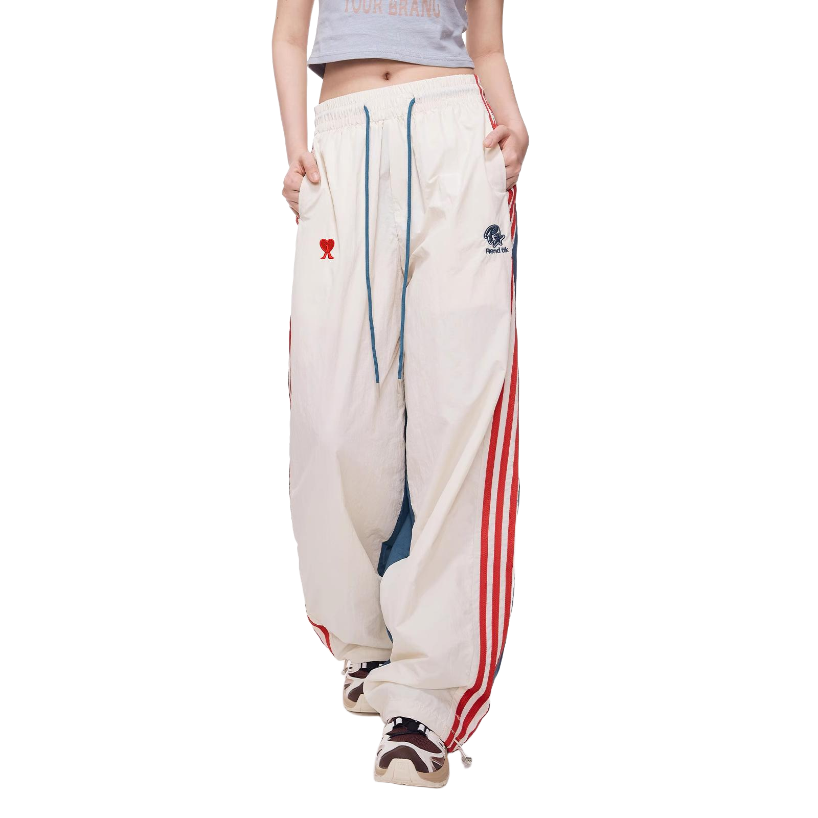 Unisex color-blocked pants THOM TREND