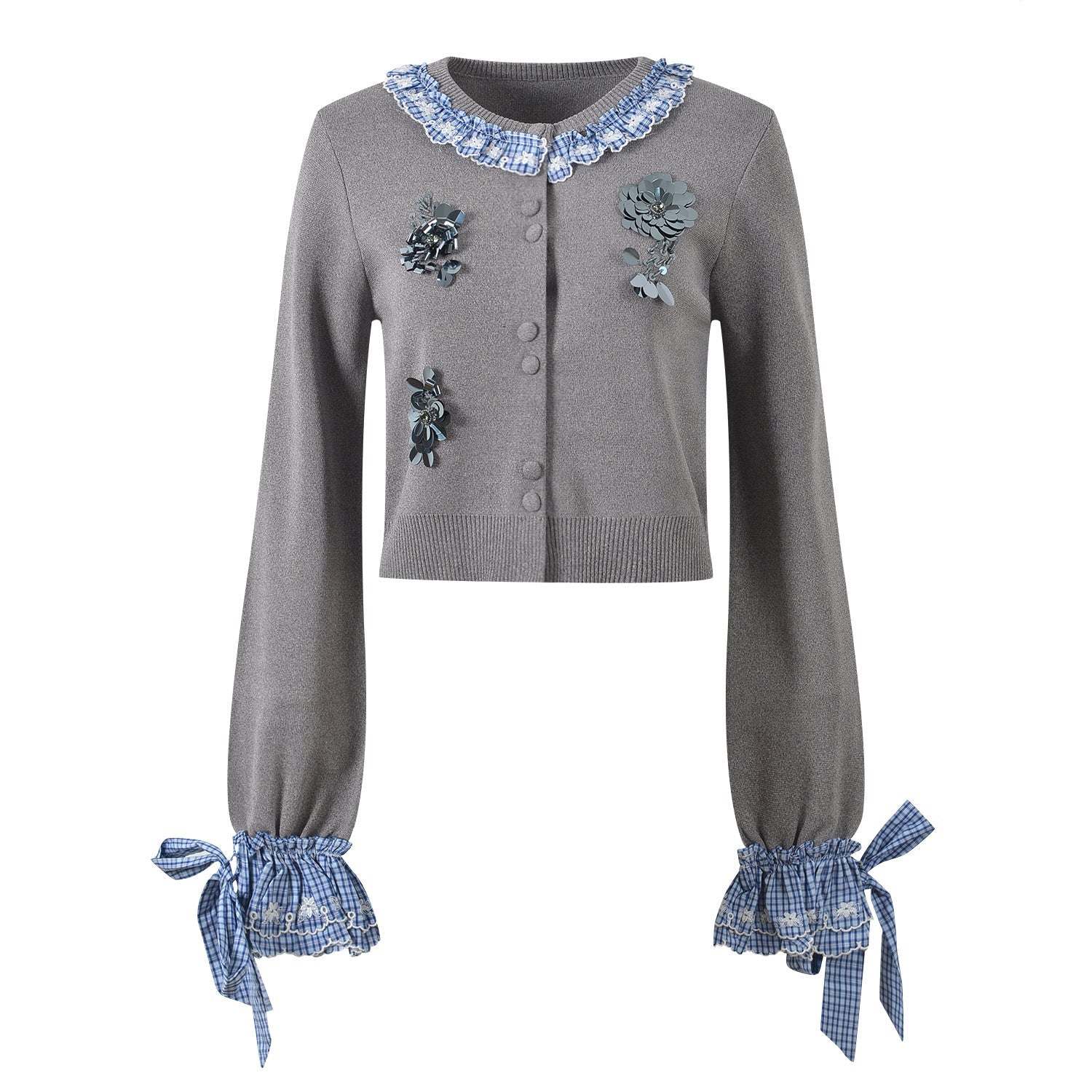 2025SS Bow cuff cardigan THOM TREND