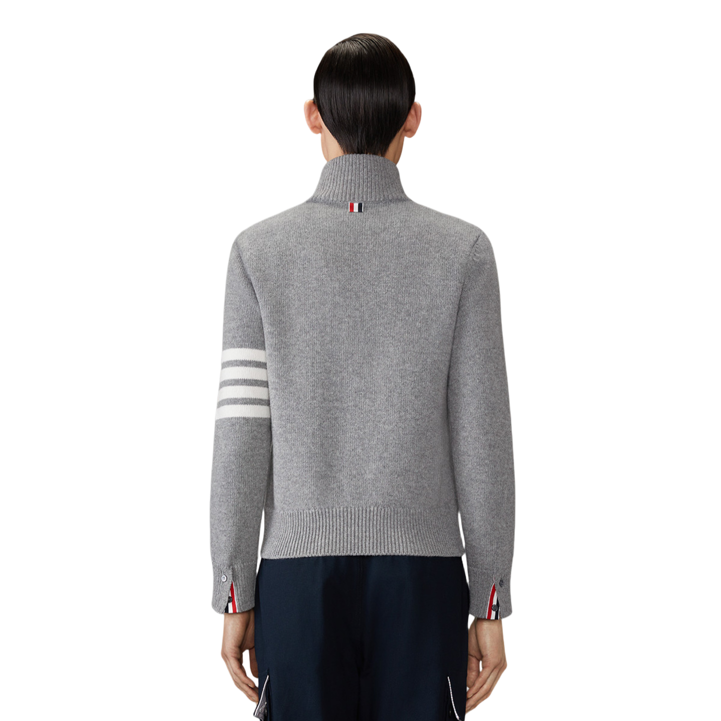 2025SS  High-neck zip-up pullover