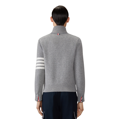 2025SS  High-neck zip-up pullover