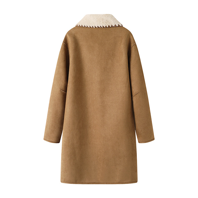 2025SS Women's suede coat THOM TREND