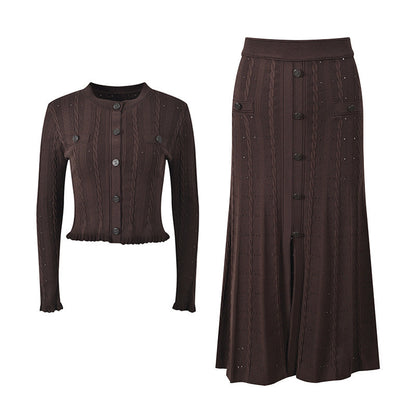 2025SS Women's hemp pattern set THOM TREND