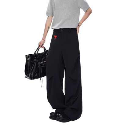 Unisex pleated dress pants THOM TREND