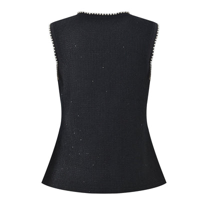 2025SS Sleeveless vest pleated skirt suit THOM TREND