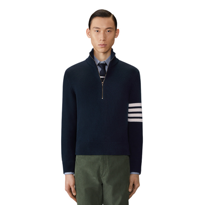 2025SS  High-neck zip-up pullover