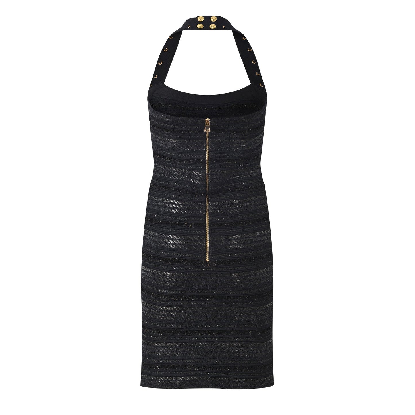 2025SS Tweed halterneck dress THOM TREND