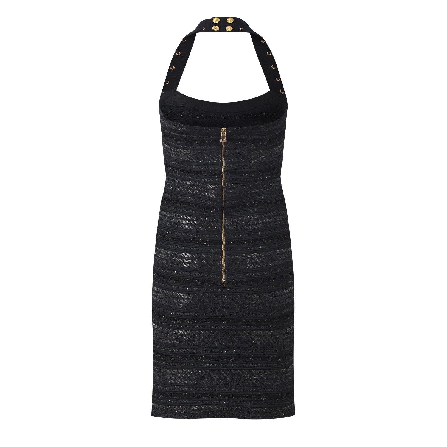 2025SS Tweed halterneck dress THOM TREND