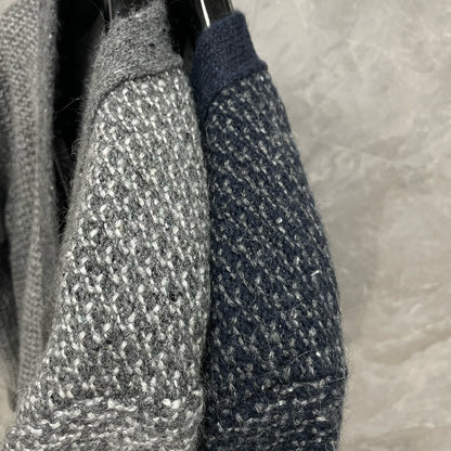 2025SS Snowflake Chunky Knit Cardigan