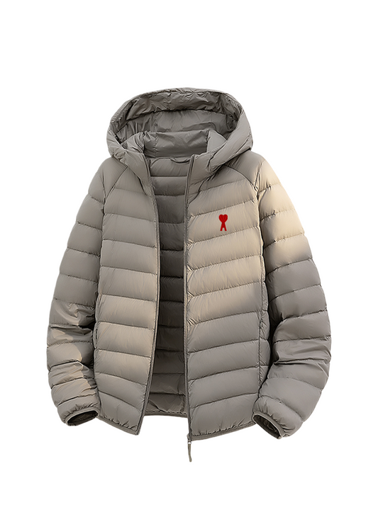 Hooded lightweight down jacket THOM TREND