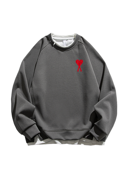 Faux two-piece hoodie THOM TREND