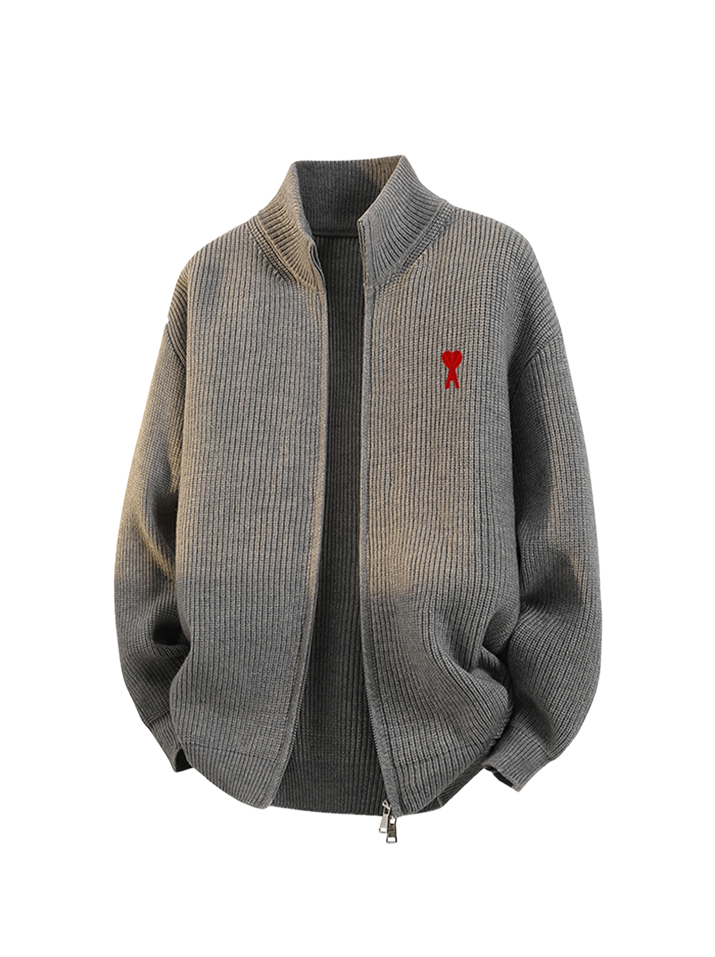 stand-up collar cardigan THOM TREND